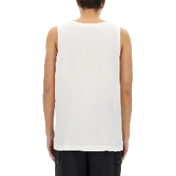 COTTON "OVER" TANK TOP