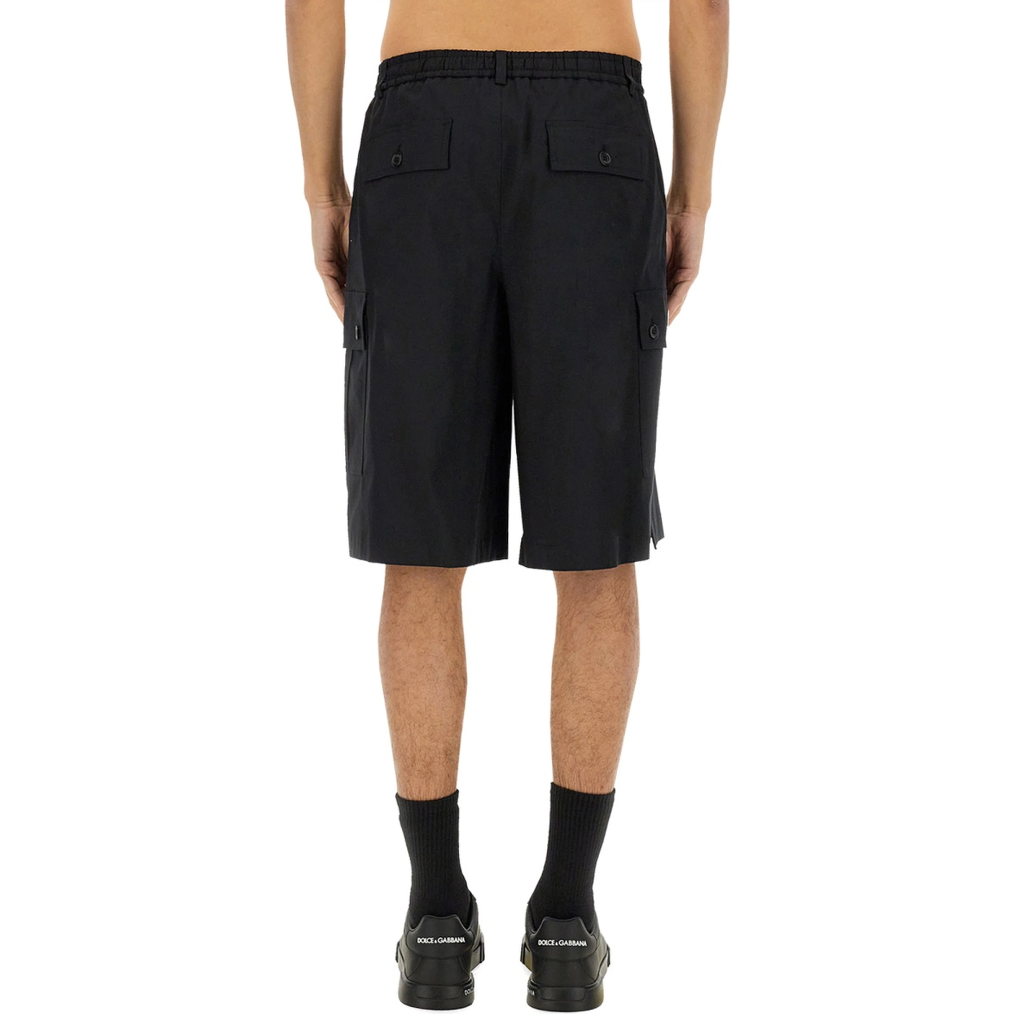 COTTON CARGO BERMUDA SHORTS