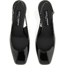 PATENT LEATHER SLINGBACK