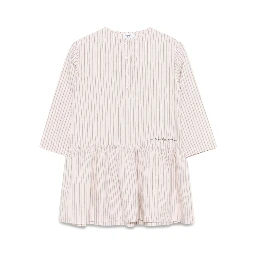 DRESS M/LONG FRAPPE