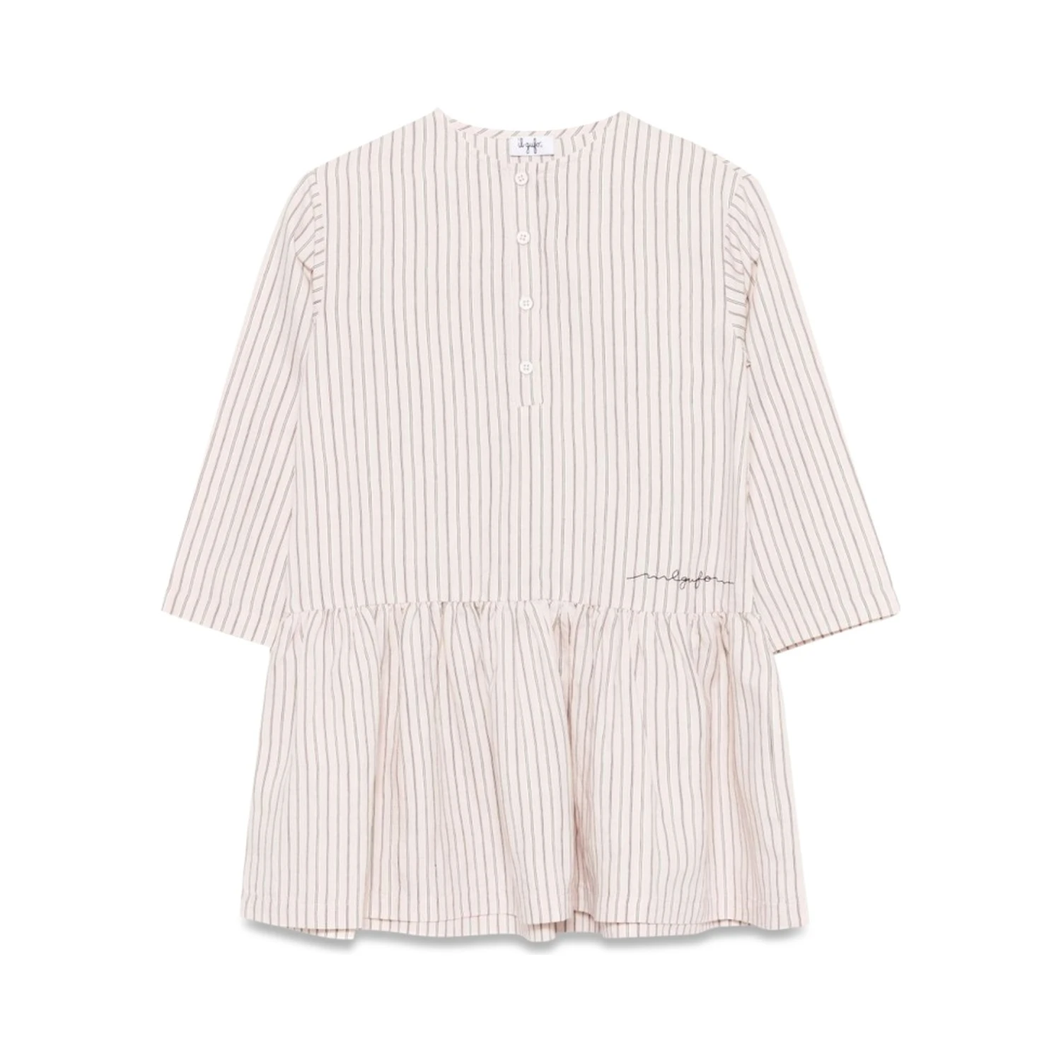 DRESS M/LONG FRAPPE