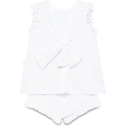 WHITE TWO-PIECE SUIT