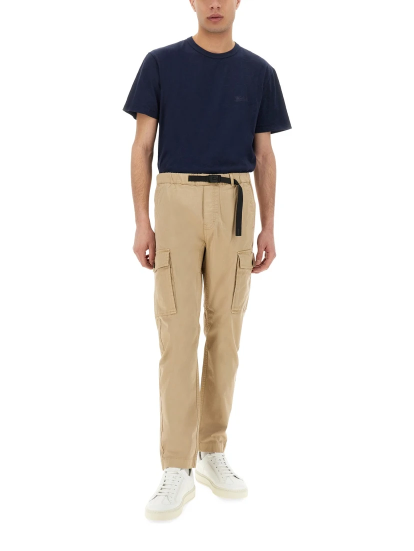 cargo pants with belt