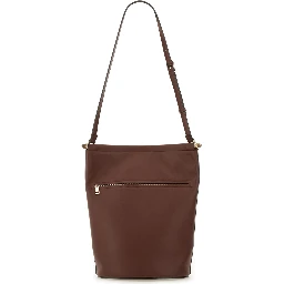 SMALL LEATHER BUCKET BAG