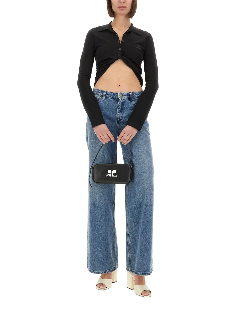 CROPPED POLO SHIRT "TWIST" alternative