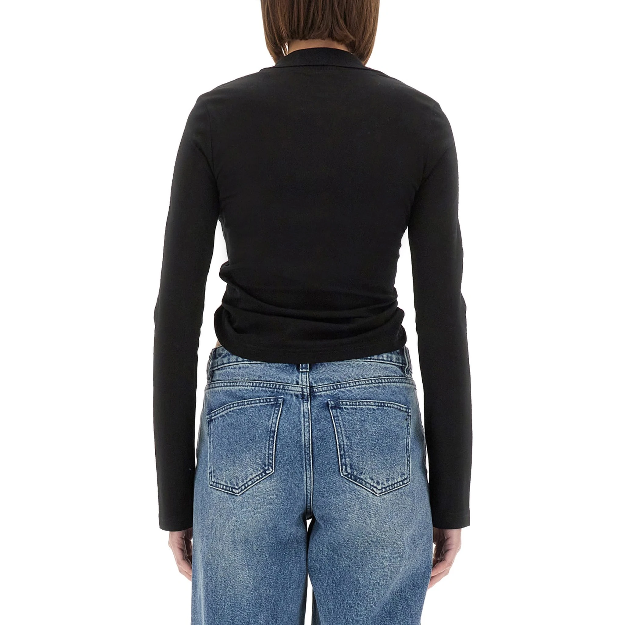 CROPPED POLO SHIRT "TWIST"