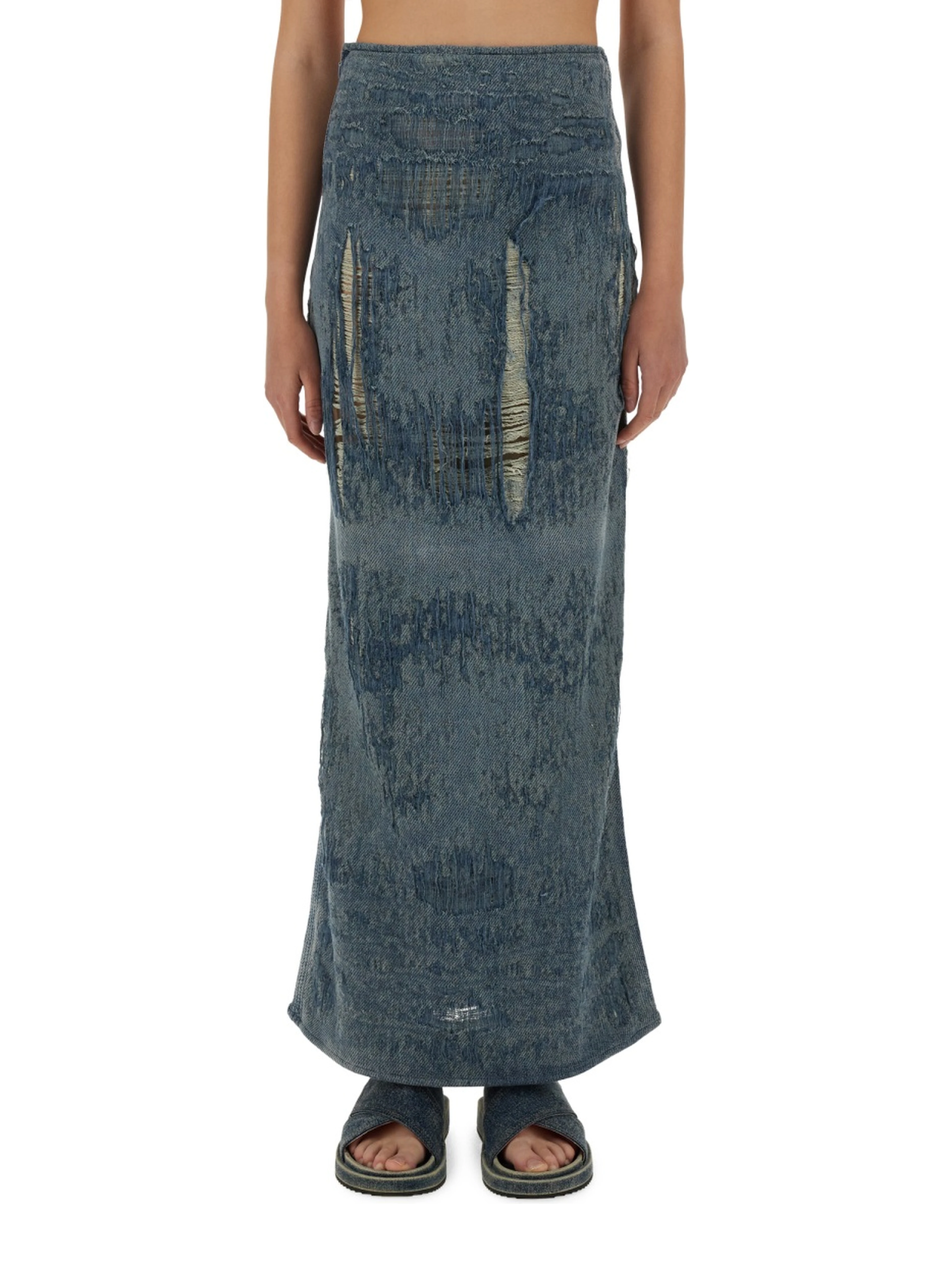 "DE-MEGAN-FSG" LONG SKIRT