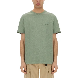 FLAMED COTTON T-SHIRT
