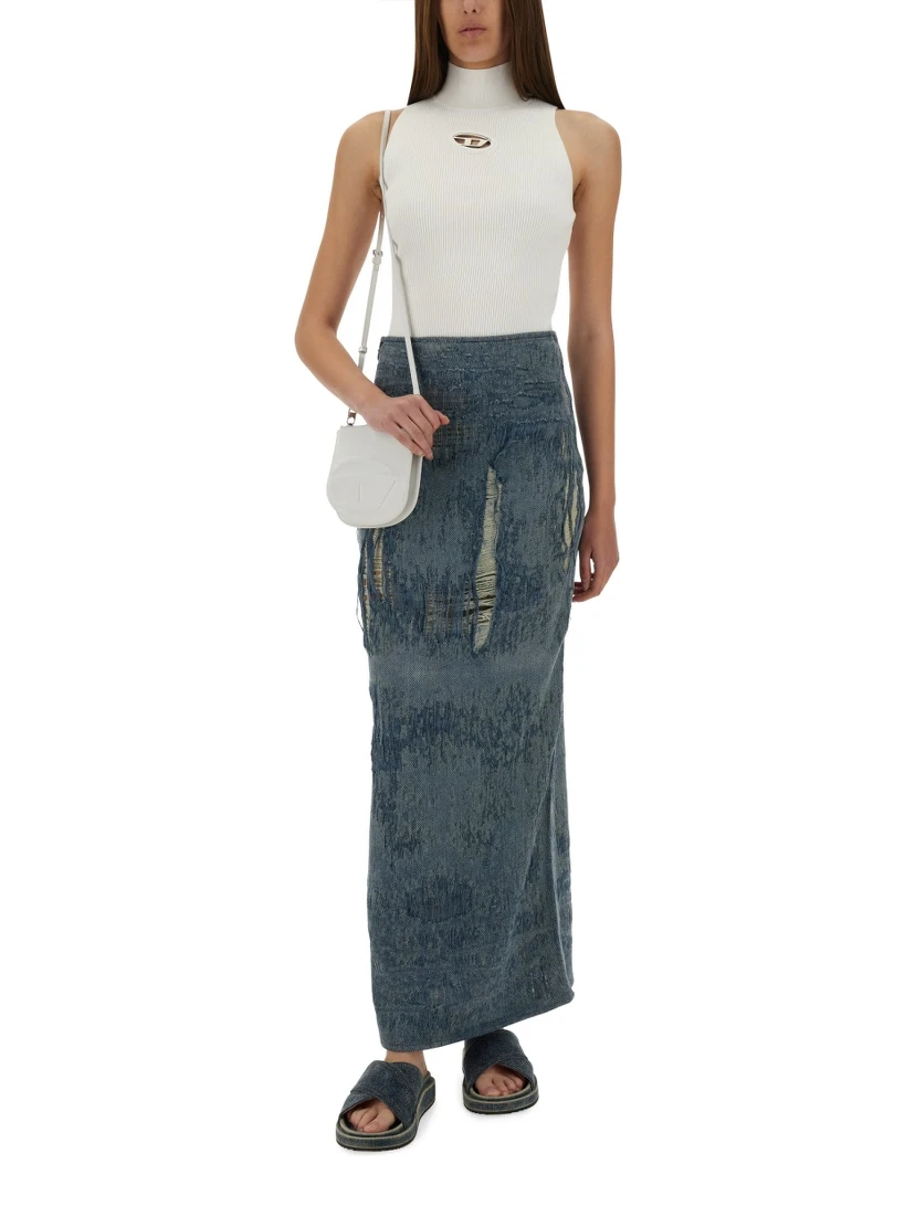 "DE-MEGAN-FSG" LONG SKIRT