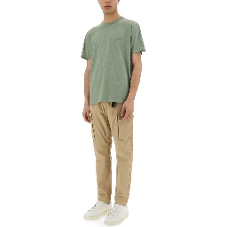 FLAMED COTTON T-SHIRT