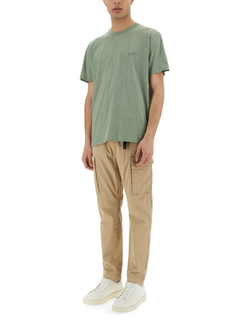 FLAMED COTTON T-SHIRT