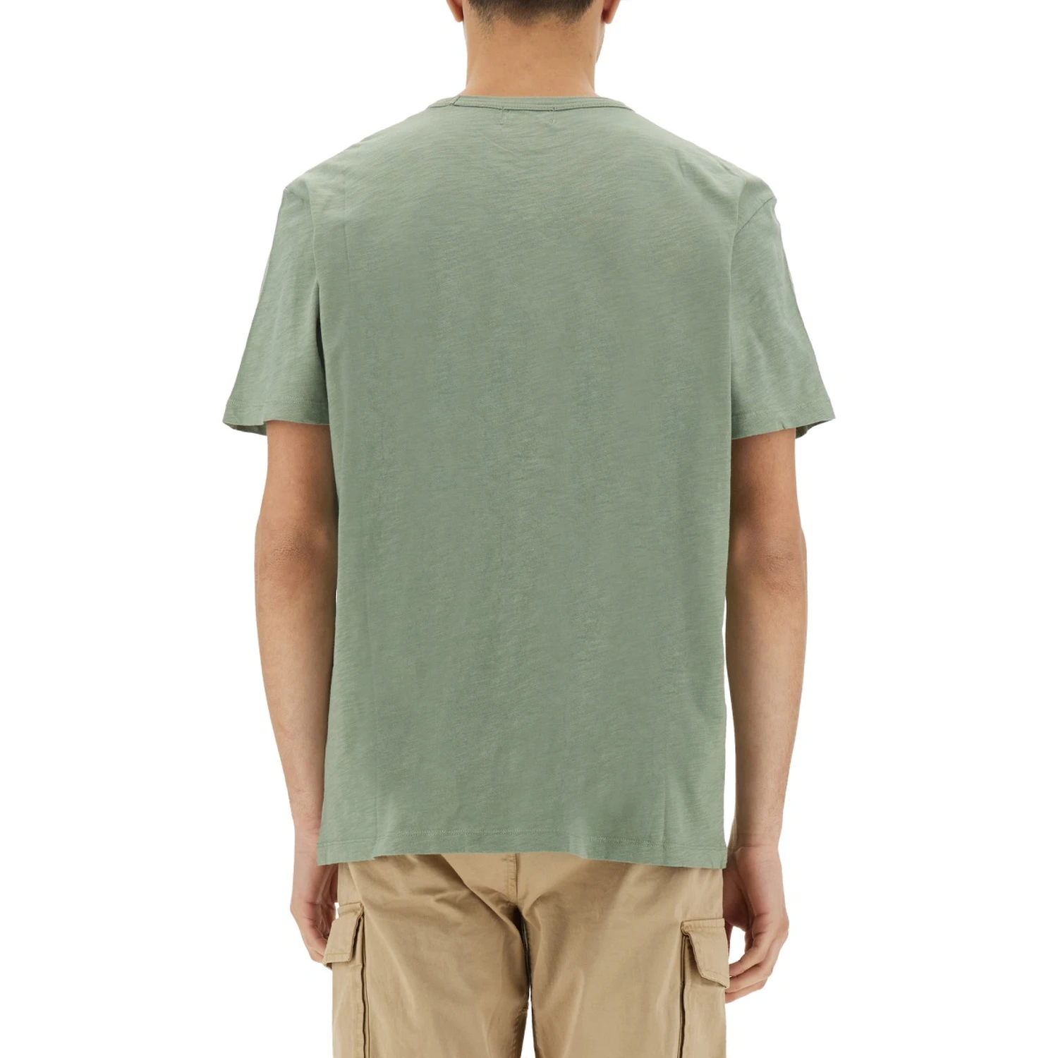 FLAMED COTTON T-SHIRT