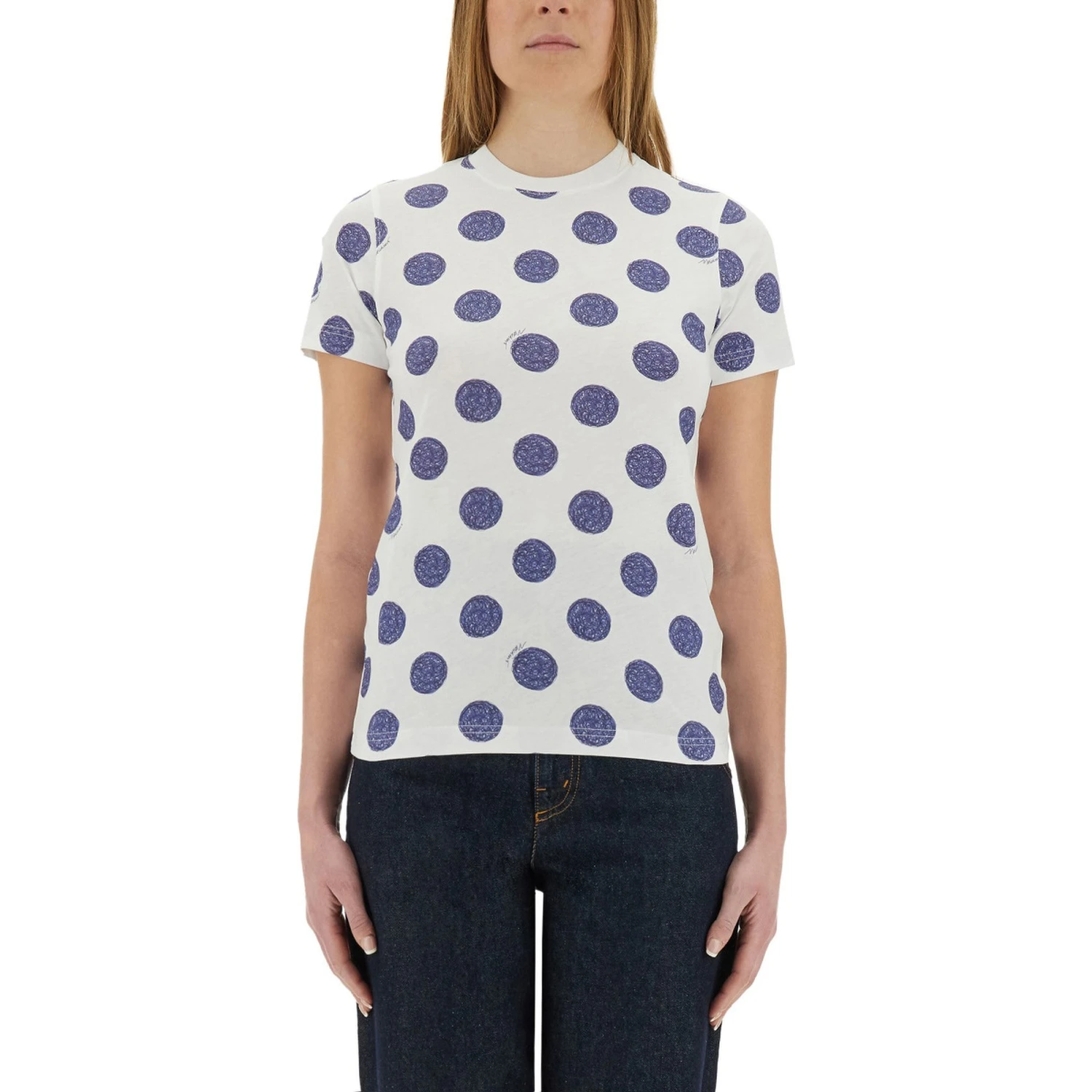 "BALLPOINT PEN POLKA DOTS" T-SHIRT