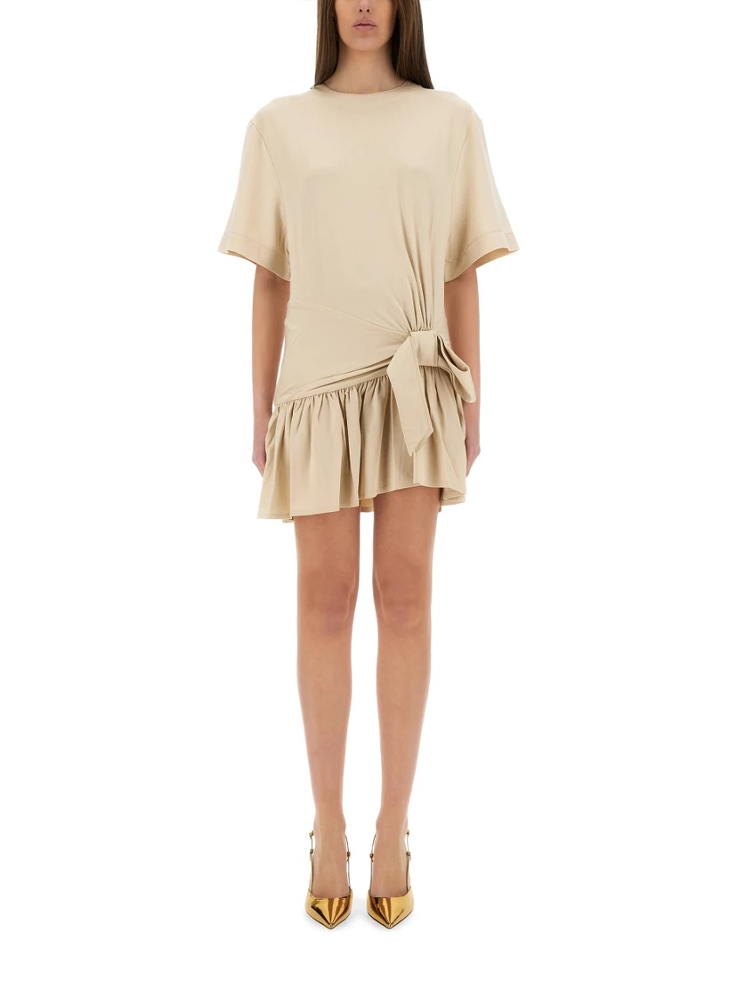 MINI DRESS WITH BOW