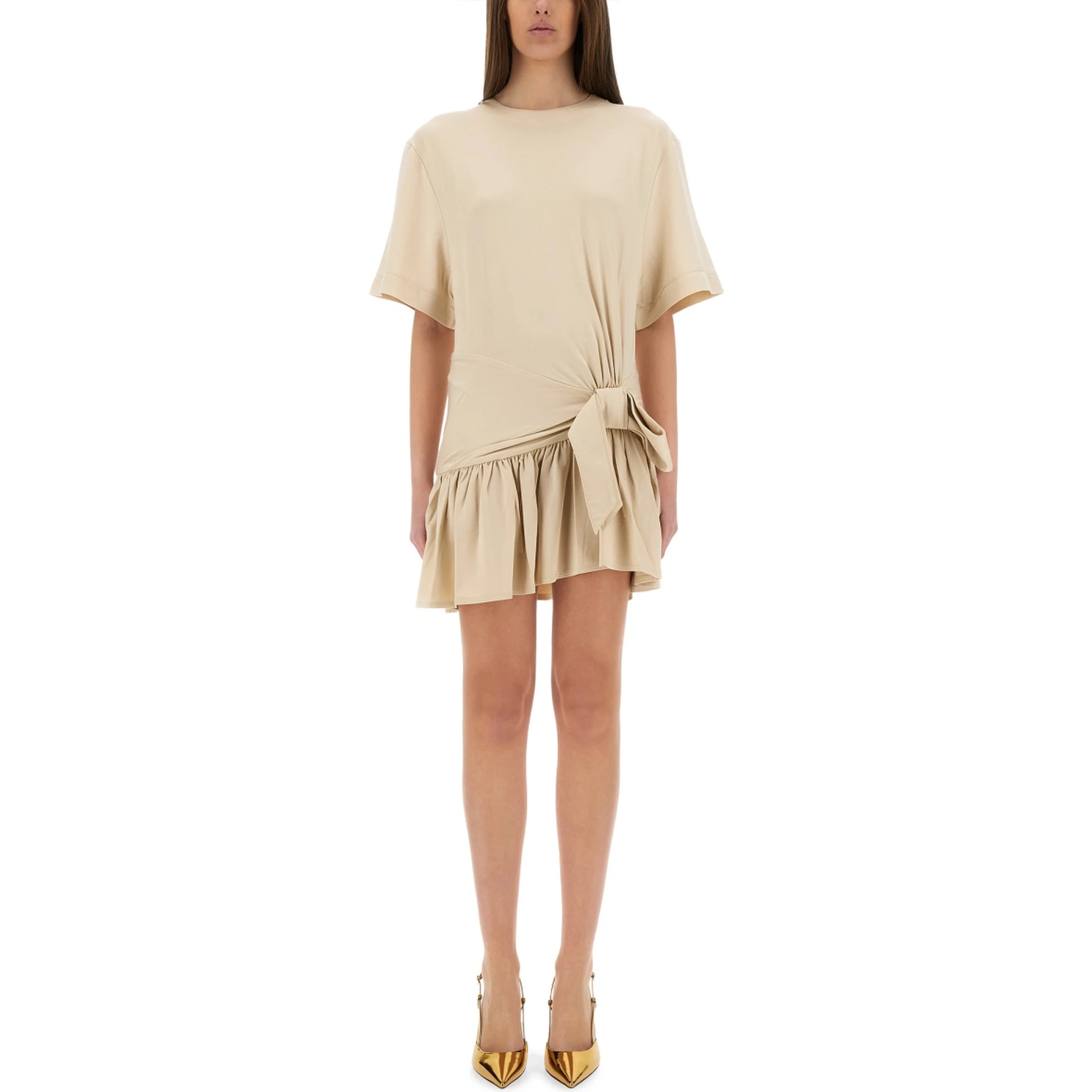 MINI DRESS WITH BOW