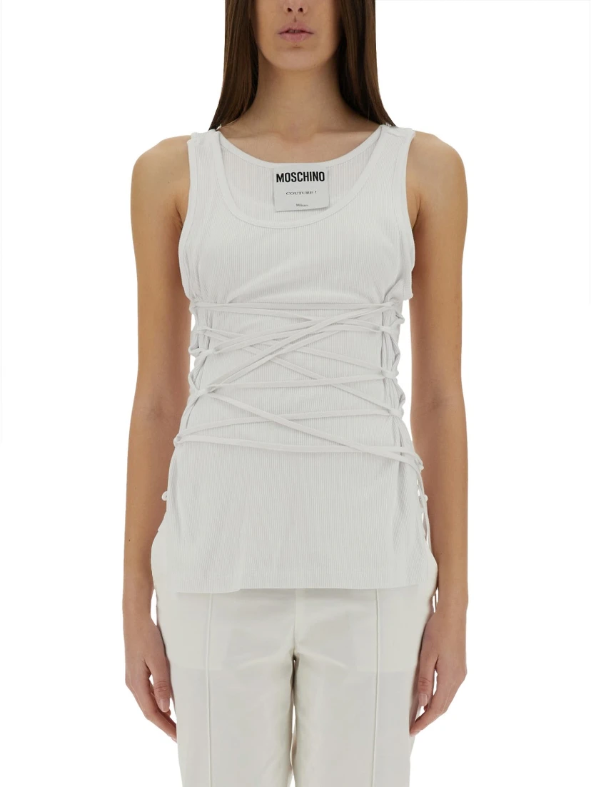 TANK TOP WITH LACES