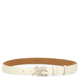 LEATHER "AC" BELT