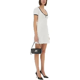 "HOLISTIC CONTRAST" MINI DRESS