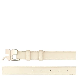 LEATHER "AC" BELT