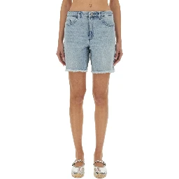 DENIM BOYFRIEND SHORTS