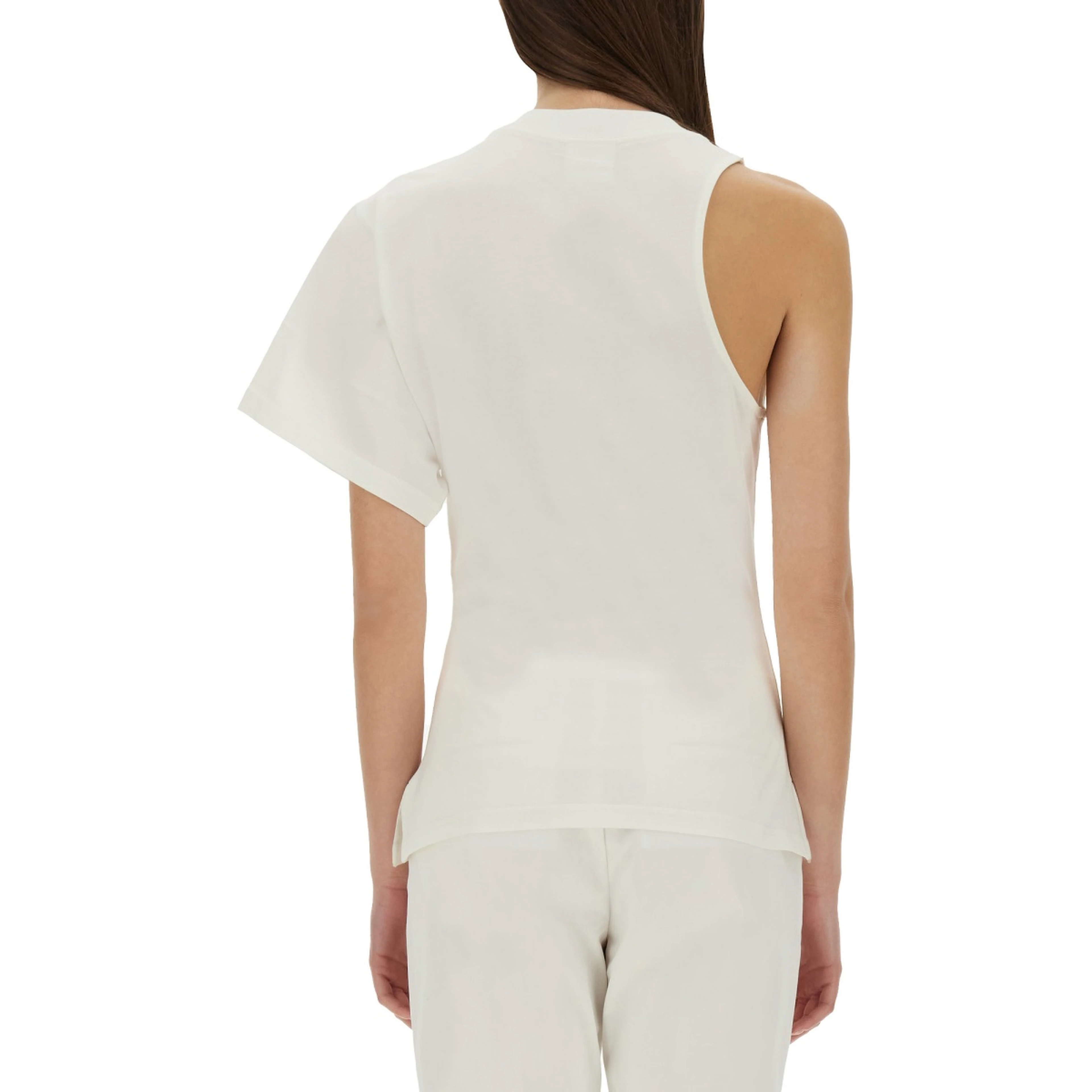 ONE-SHOULDER T-SHIRT IN SCUBA