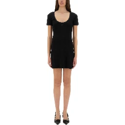 "HOLISTIC CONTRAST" MINI DRESS