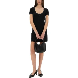 "HOLISTIC CONTRAST" MINI DRESS