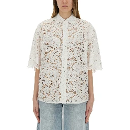 FLORAL LACE SHIRT