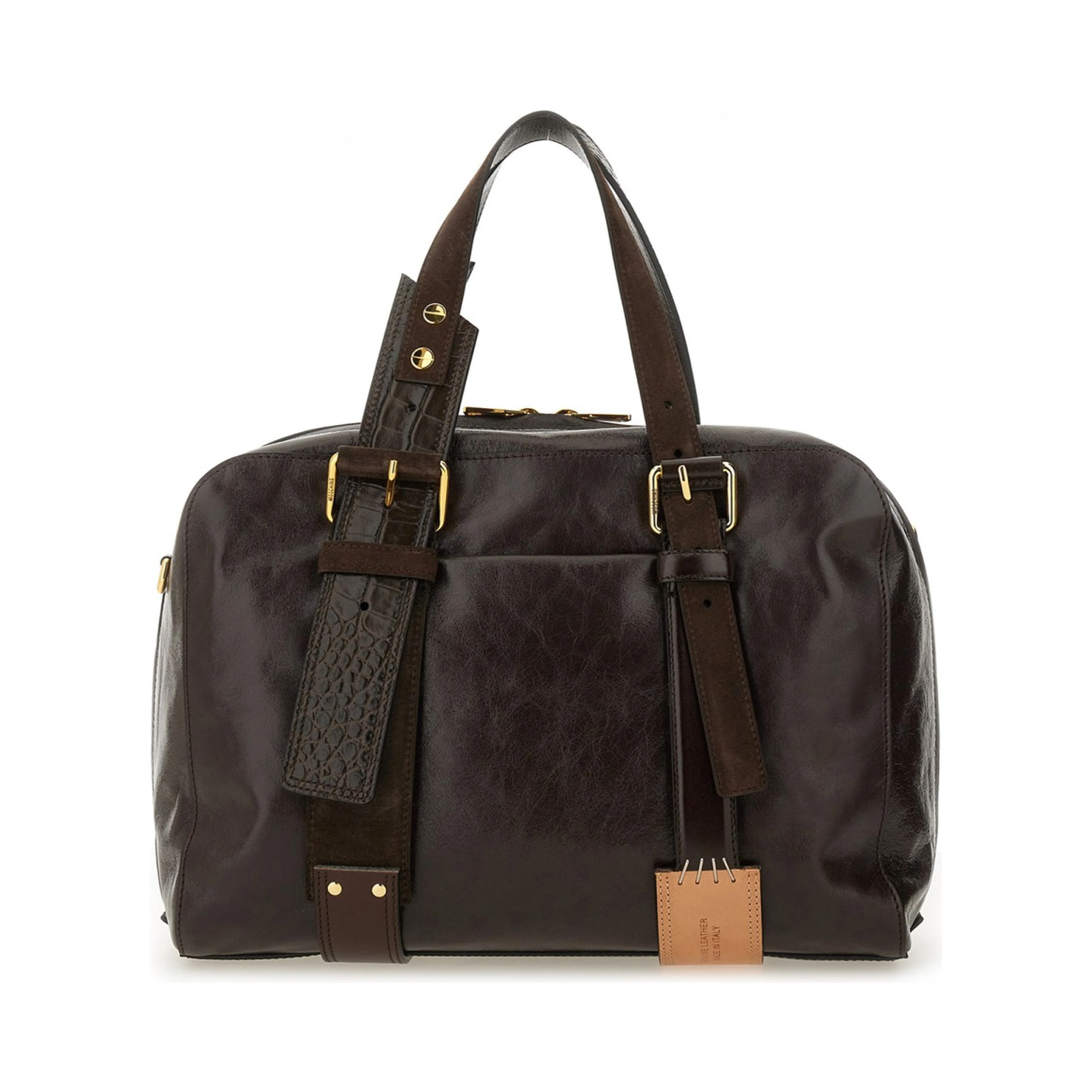 LEATHER BAG.