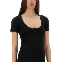 "HOLISTIC CONTRAST" MINI DRESS
