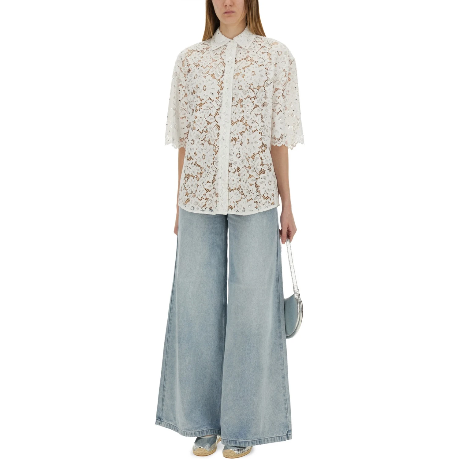 FLORAL LACE SHIRT