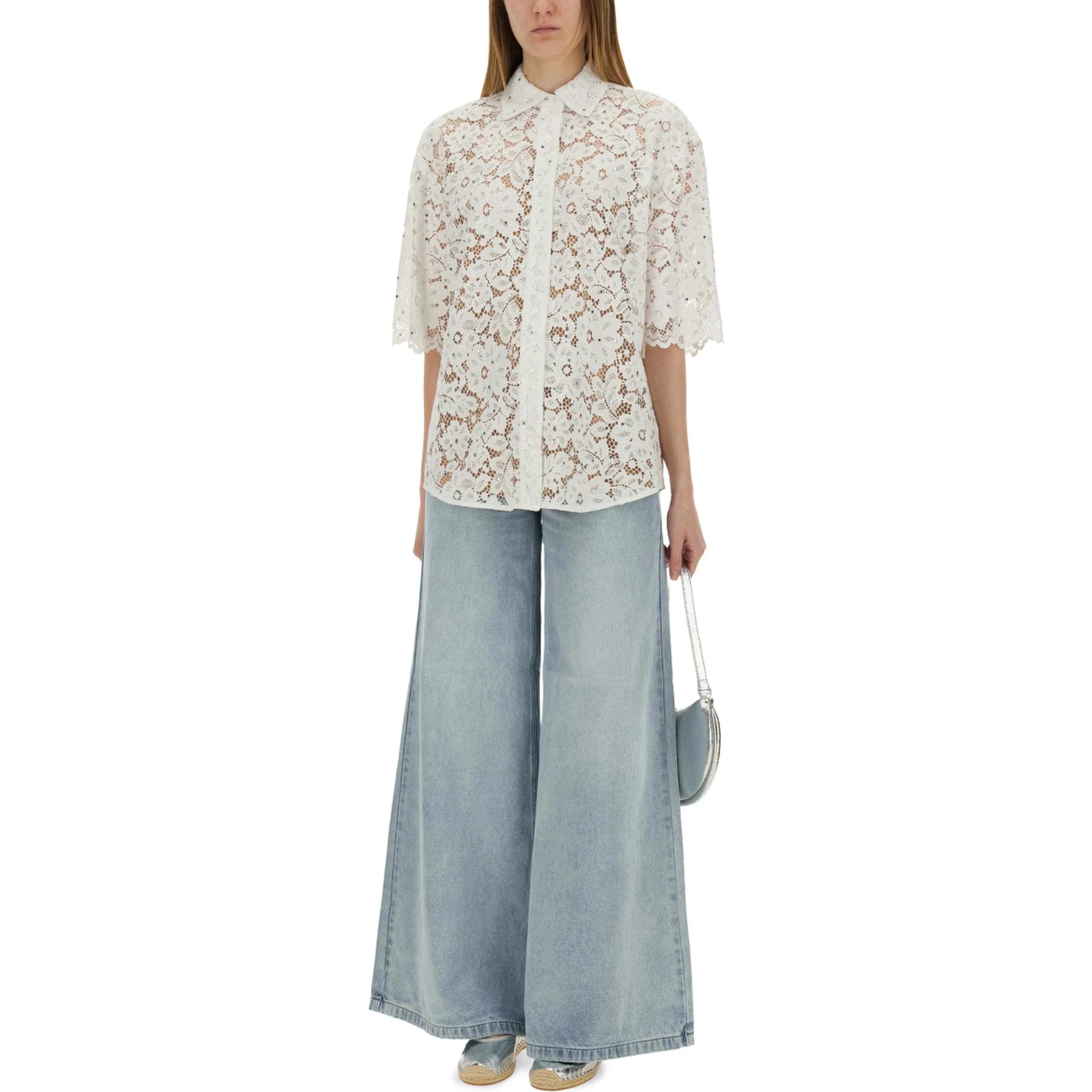 FLORAL LACE SHIRT