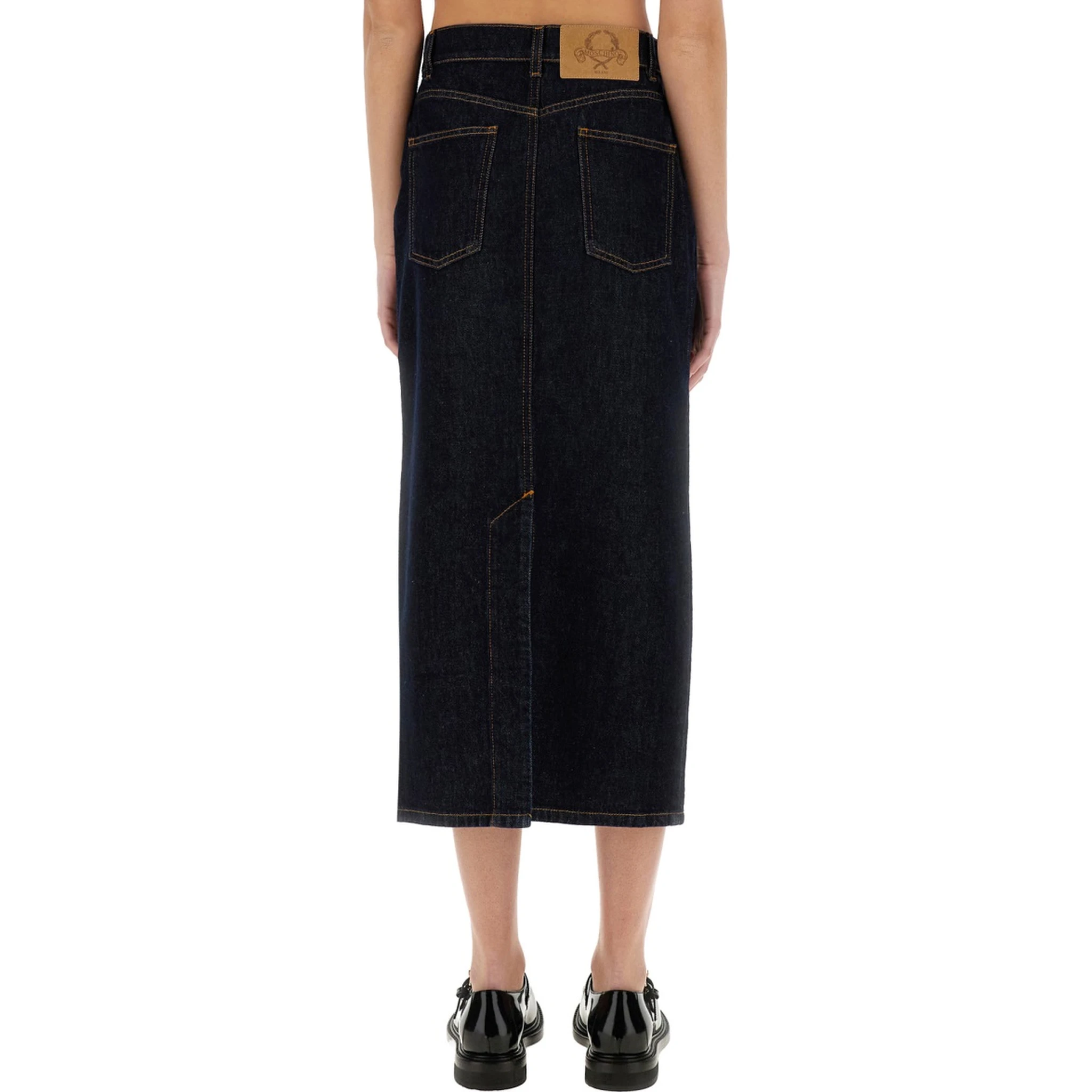 LONG DENIM SKIRT