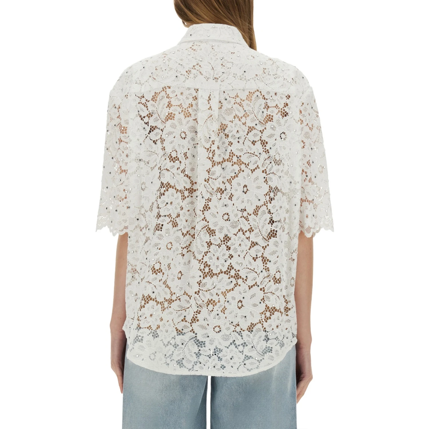 FLORAL LACE SHIRT