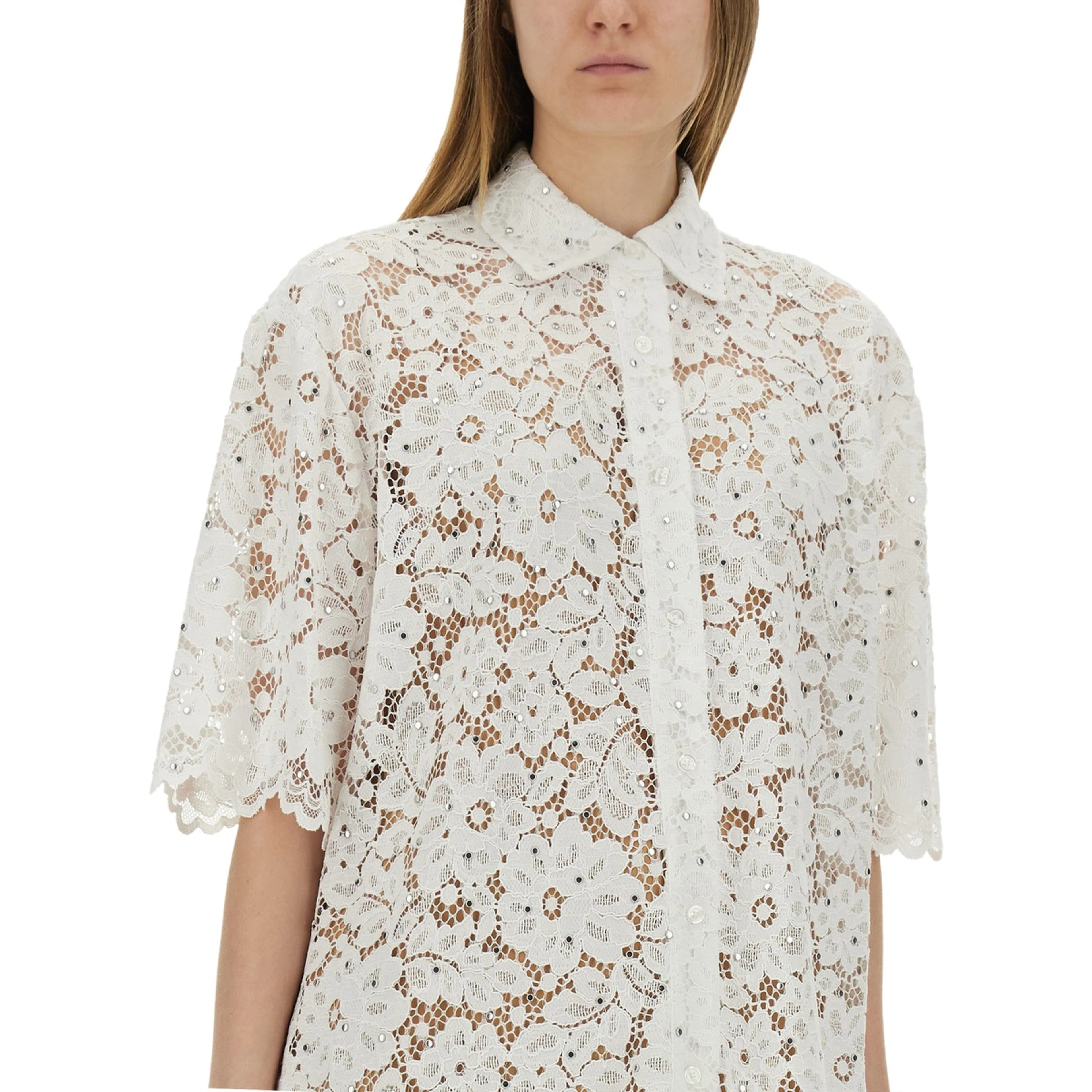 FLORAL LACE SHIRT
