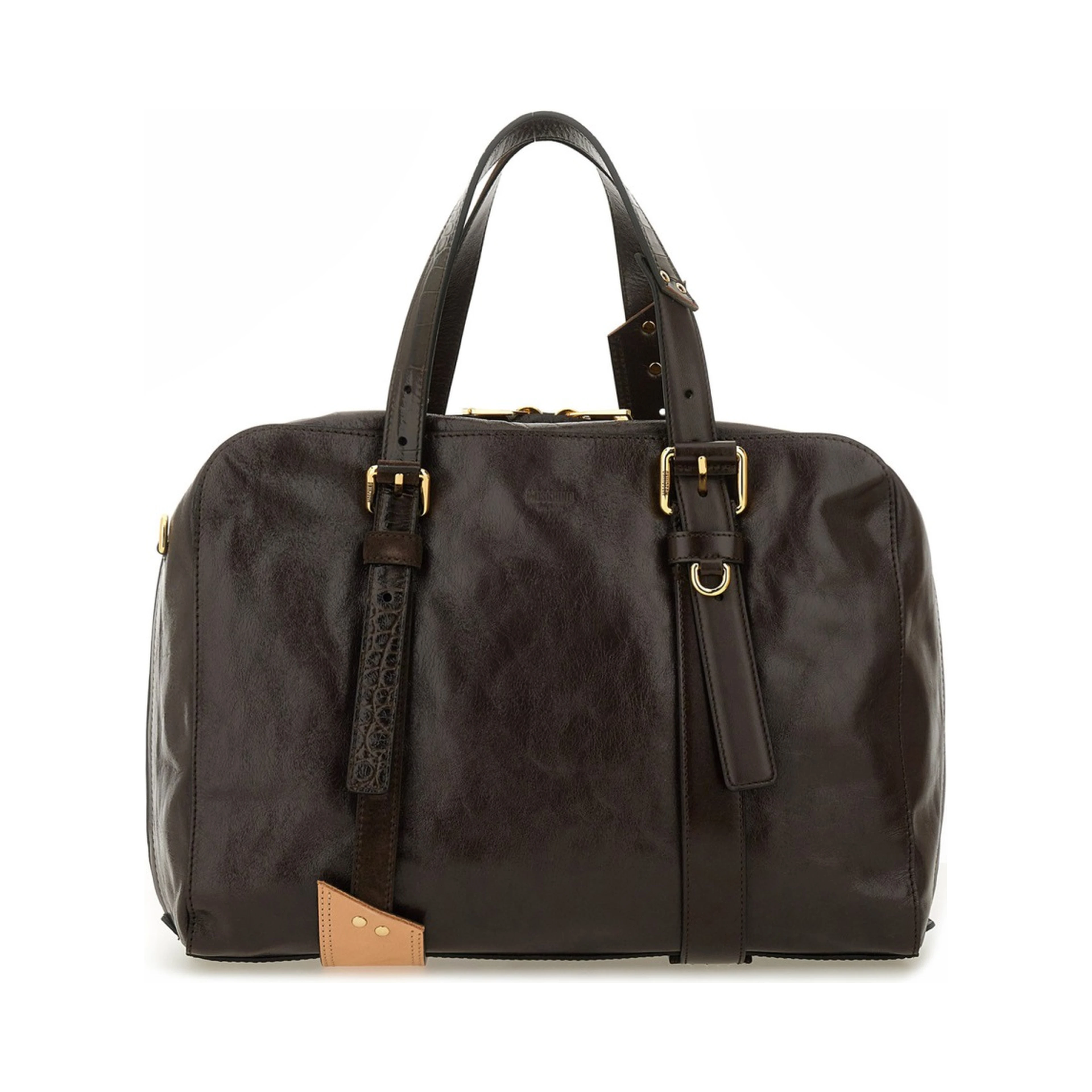 LEATHER BAG.