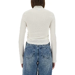 CROPPED POLO SHIRT "TWIST"