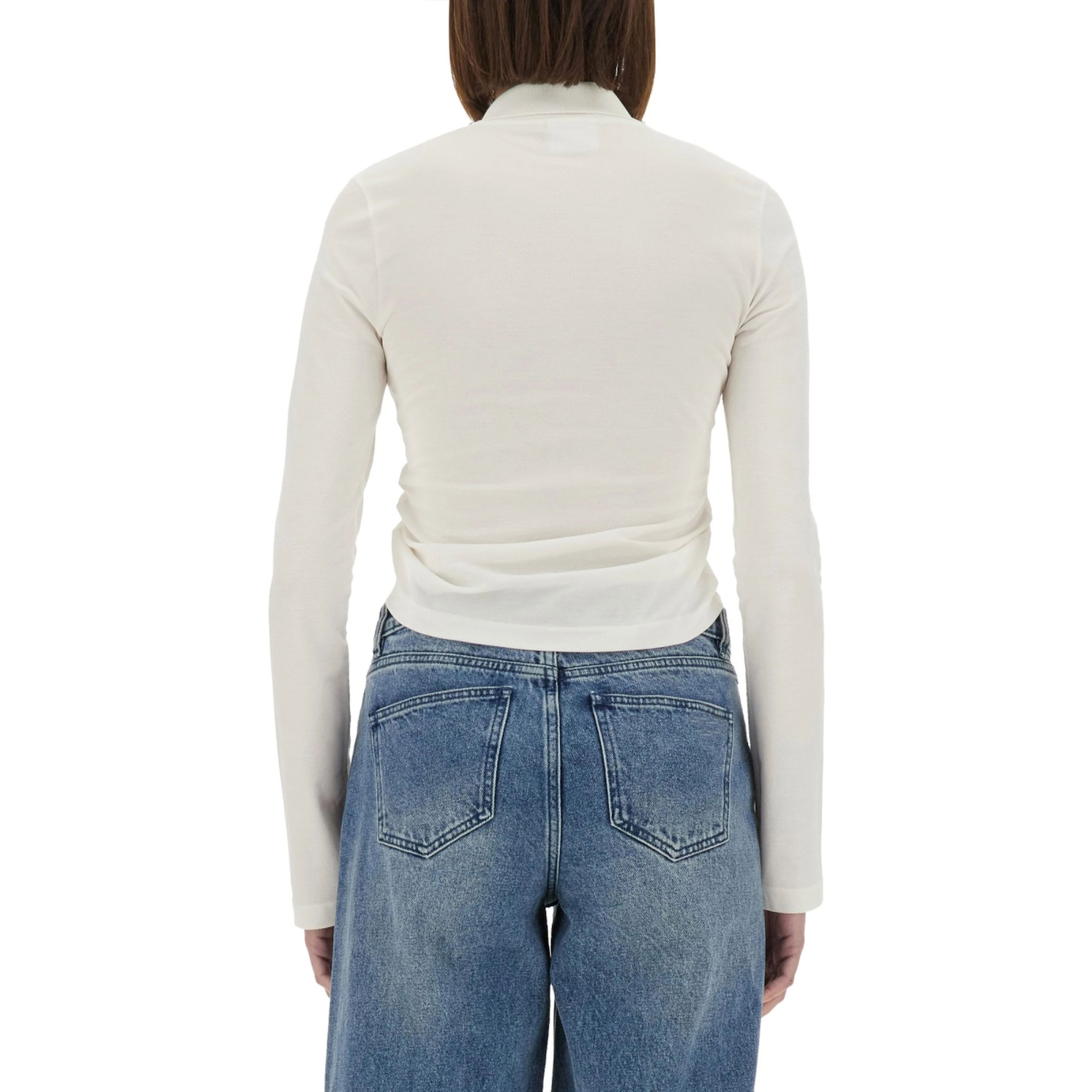 CROPPED POLO SHIRT "TWIST"
