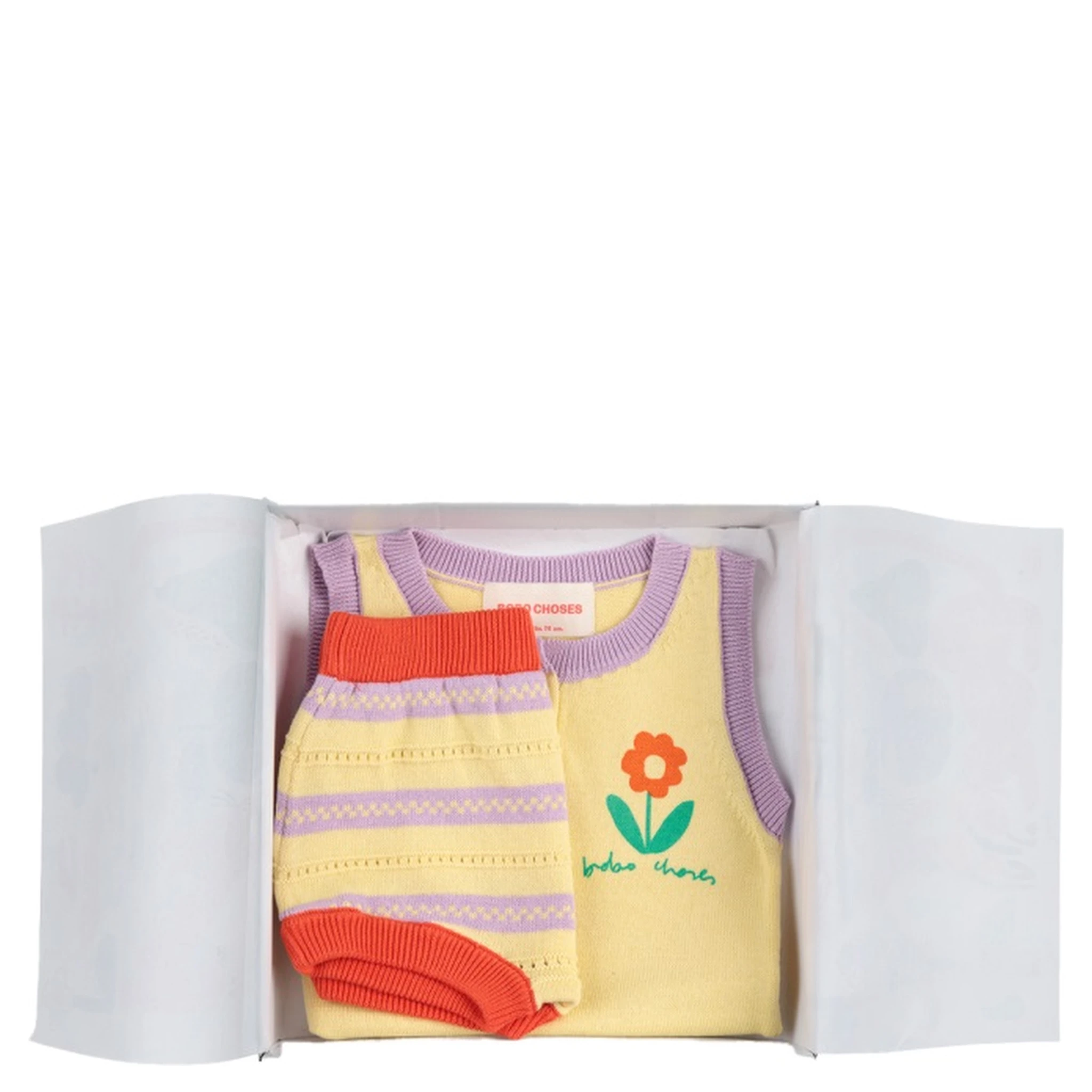 "FLOWER" TOP AND SHORTS SET