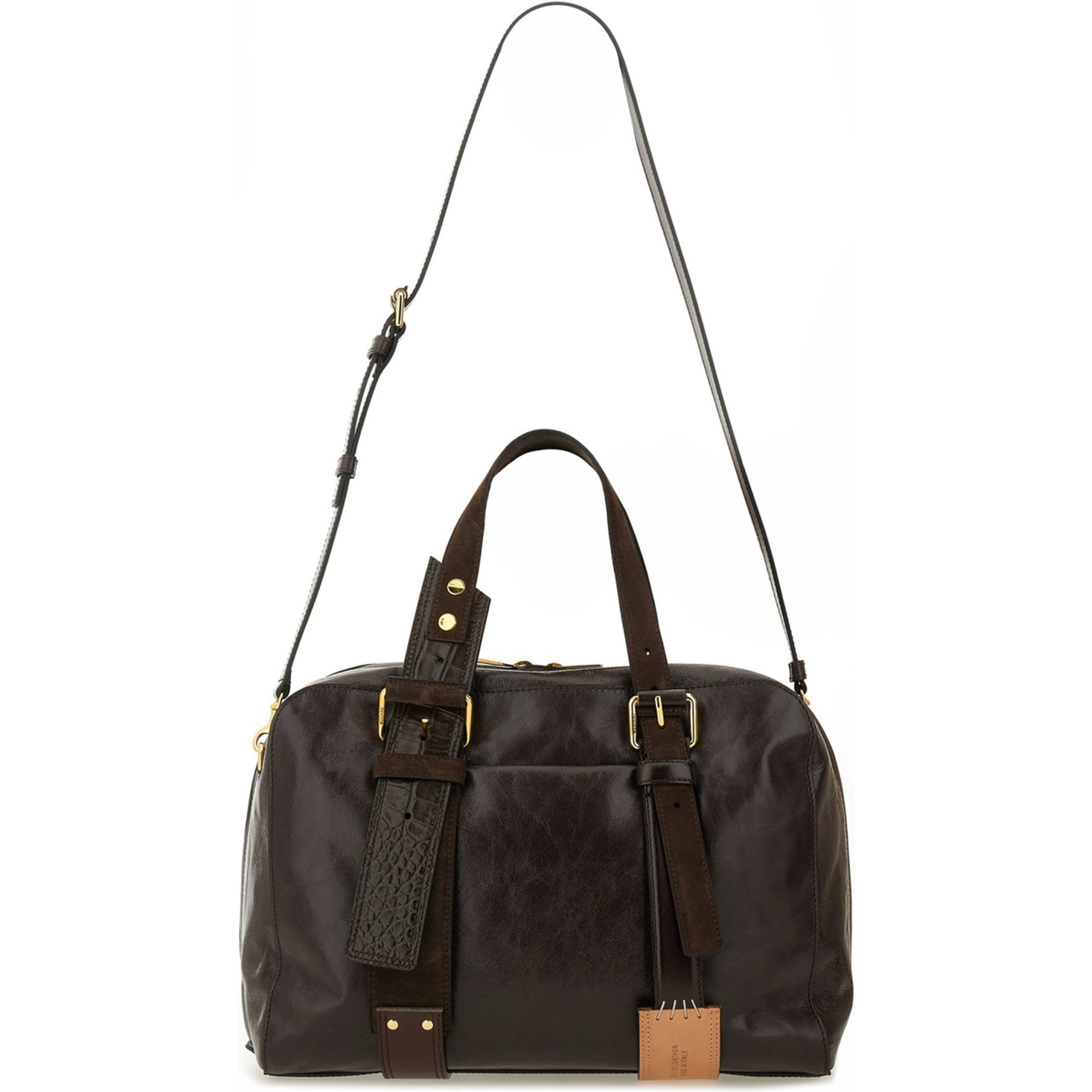 LEATHER BAG.