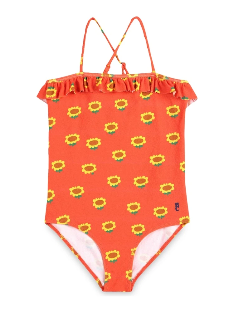 GIRL INTEROPERABILITY COSTUME WITH SUNFLOWERS ALL OVER