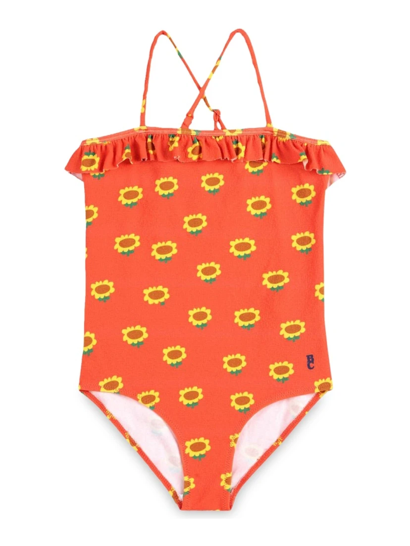 GIRL INTEROPERABILITY COSTUME WITH SUNFLOWERS ALL OVER