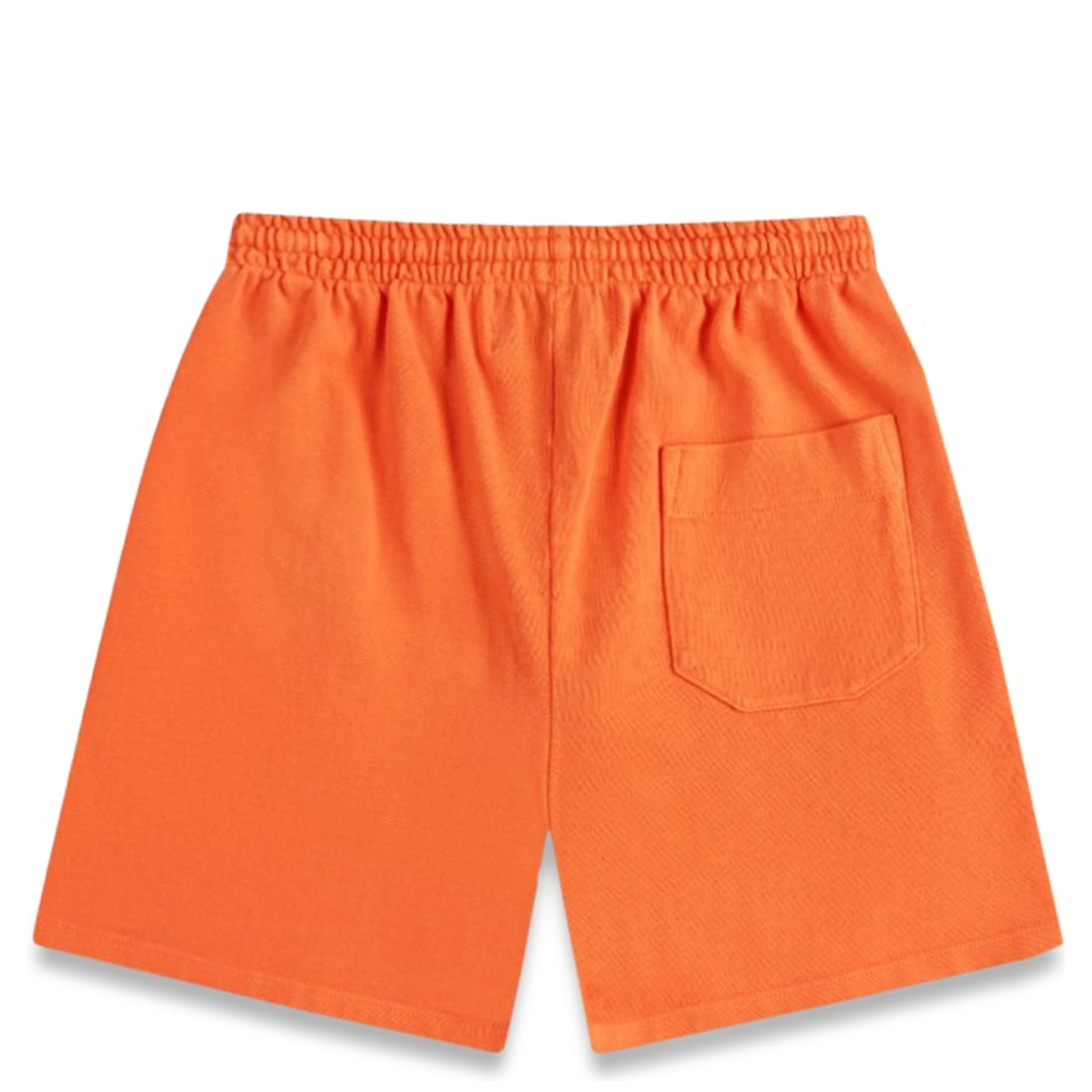 ORANGE SHORTS WITH LOGO