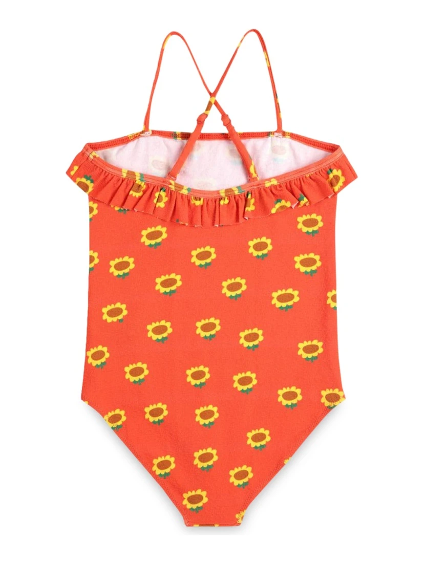 GIRL INTEROPERABILITY COSTUME WITH SUNFLOWERS ALL OVER