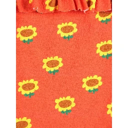 GIRL INTEROPERABILITY COSTUME WITH SUNFLOWERS ALL OVER