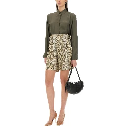 SILK BLEND SATIN SHIRT