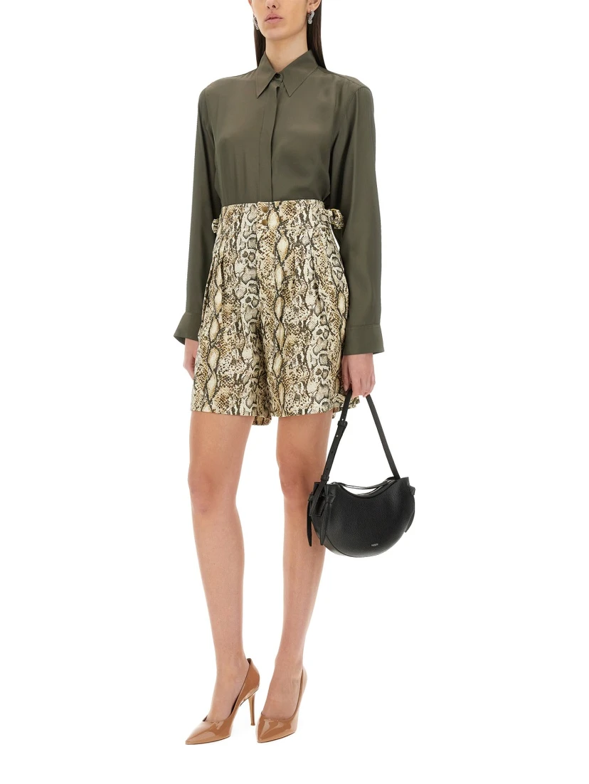 SILK BLEND SATIN SHIRT