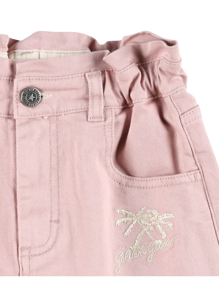 GABARDINE BERMUDA SHORTS