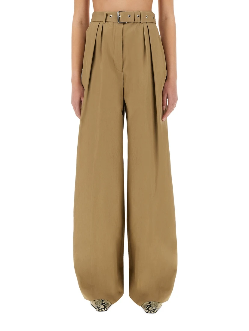 WIDE-LEG PANTS WITH BELT