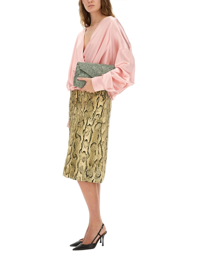 SKIRT WITH ANIMAL PATTERN alternative